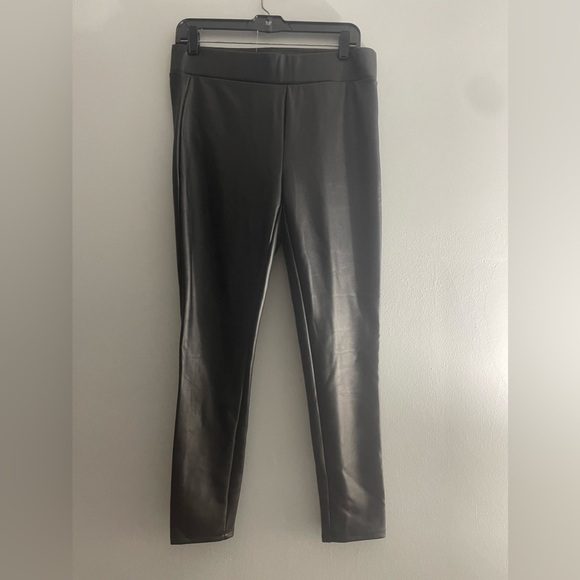 Faux Leather Leggings - Picture 2 of 5